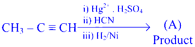 JEE Main 2025 (Online) 24th January Morning Shift Chemistry - Hydrocarbons Question 1 English