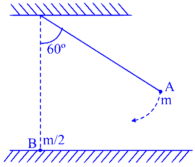 JEE Main 2025 (Online) 29th January Morning Shift Physics - Center of Mass and Collision Question 5 English
