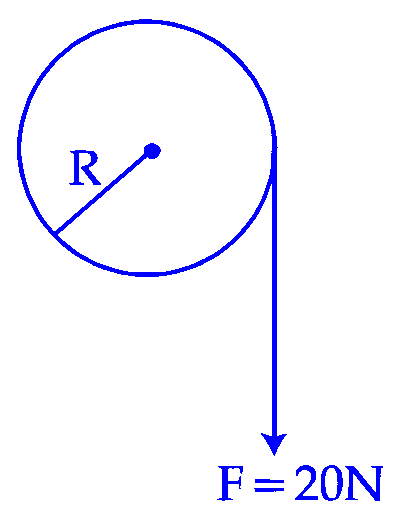 JEE Main 2025 (Online) 2nd April Morning Shift Physics - Rotational Motion Question 12 English